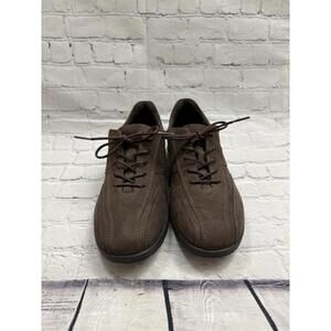 Ecco Academia Brown Lace Up Shoes Women’s Size 6 NWOT